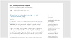 Desktop Screenshot of bvi-company-financials.bviincorporation.com